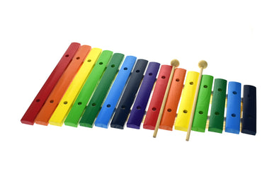 Wooden Xylophone - Primary colours