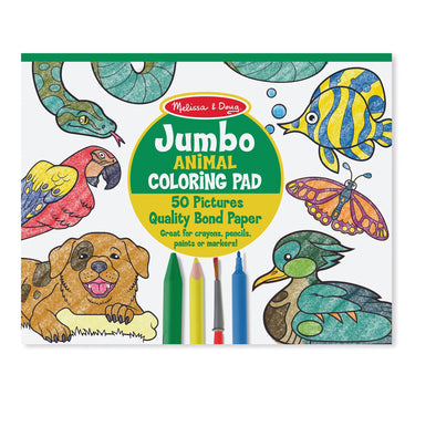 Jumbo Colouring Pad - Animal