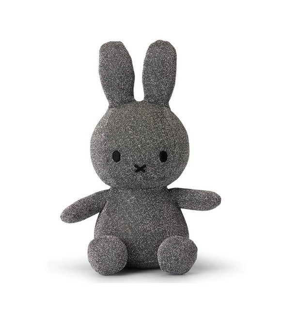 Miffy Sitting Sparkle Silver - 50cm
