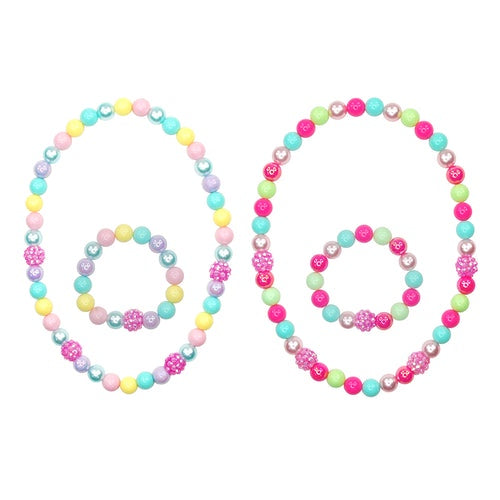 Sugar Coated Necklace and Bracelet set