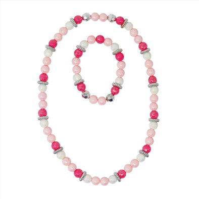 Princess Sparkle Necklace & Bracelet Set