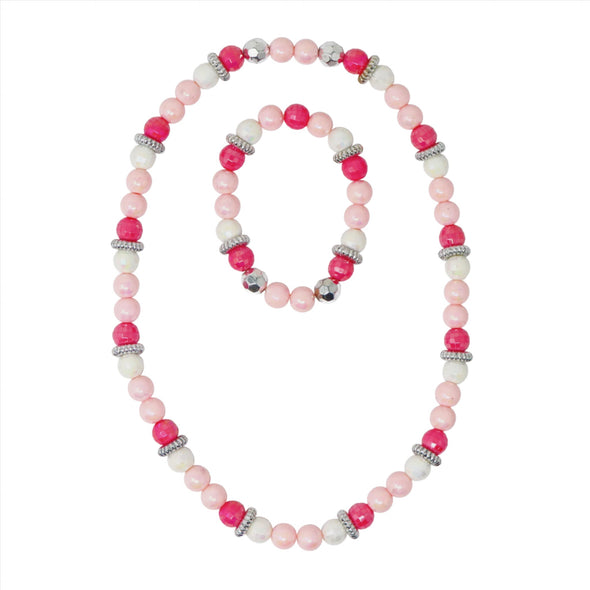 Princess Sparkle Necklace & Bracelet Set