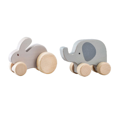 Wooden Animal Car