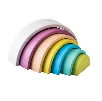 Calm & Breezy Wooden Stacking Rainbow