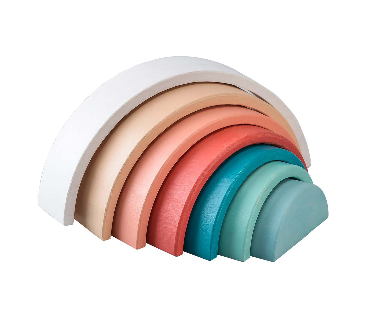 Calm & Breezy Wooden Stacking Rainbow