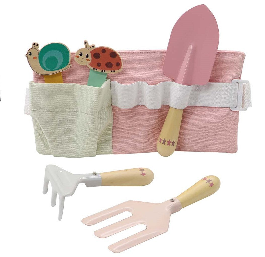 Wooden Garden Toolbelt Playset