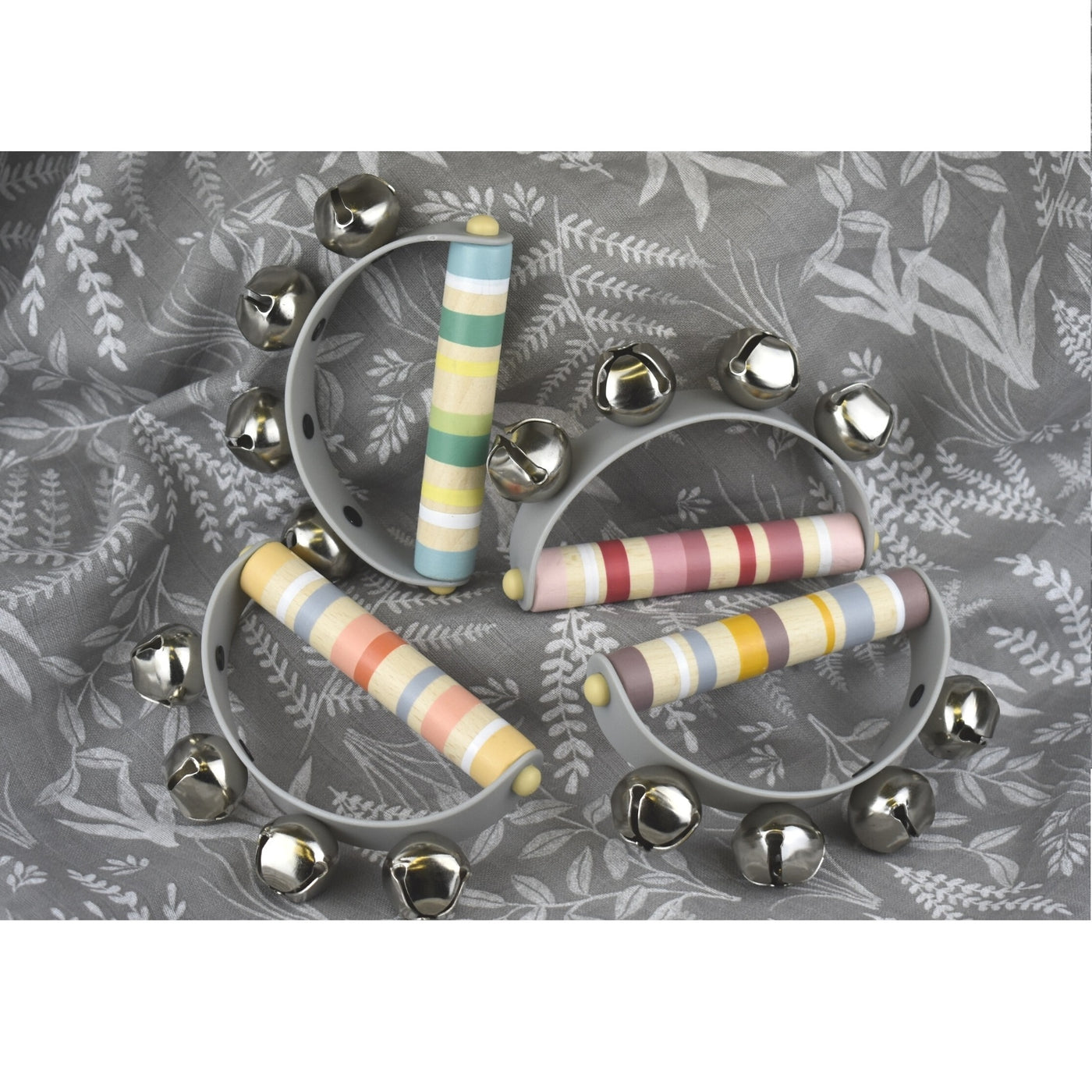 Wooden Hand Bell Toys and Tales