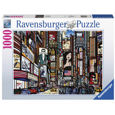 1000 pc Puzzle - Colourful New York