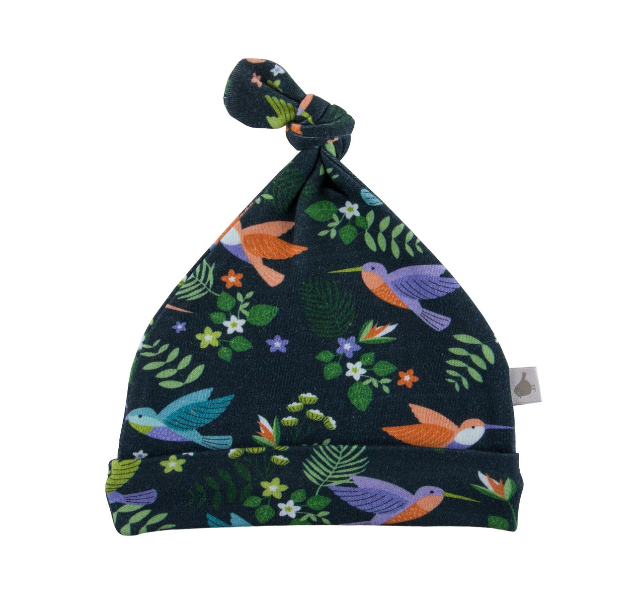 Organic Cotton Hat - Hummingbirds