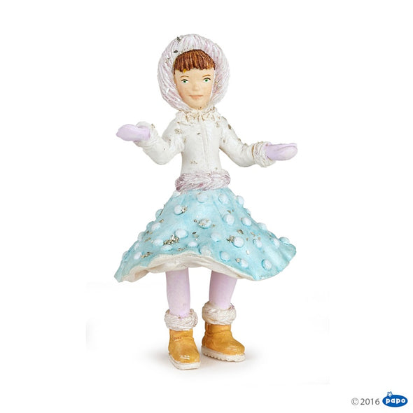 Miniature Nouchka Winter Girl Figurine