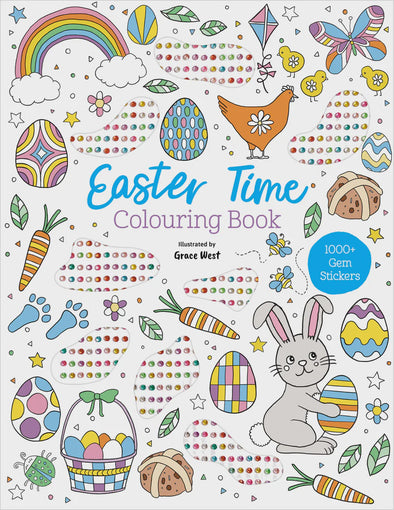 Easter Time - Colouring Book