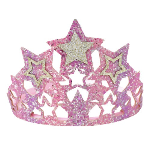 Unicorn Princess Soft Glitter Star Crown
