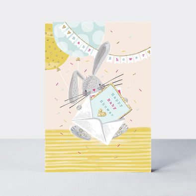 Baby Shower Bunny Card