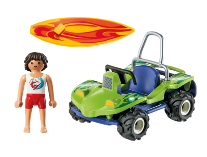 Family Fun - Surfer with Beach Quad 6982