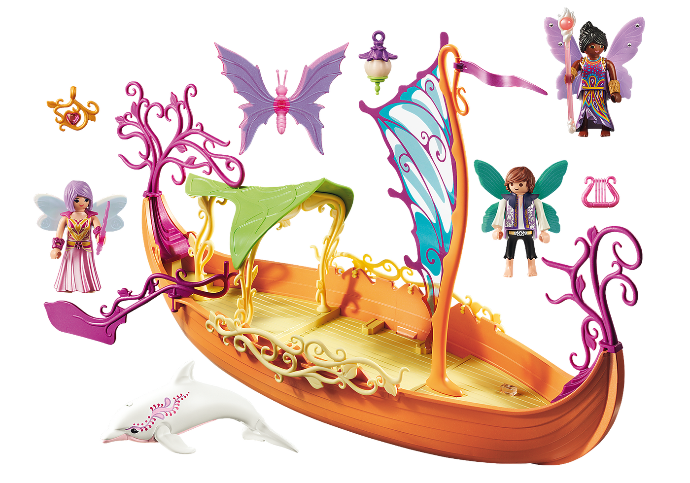 Playmobil fairy boat hotsell