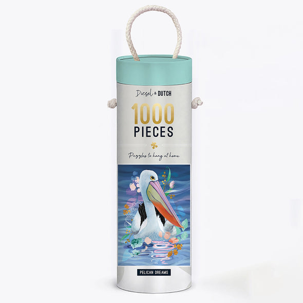 1000 pc Wall Puzzle - Pelican Dreams