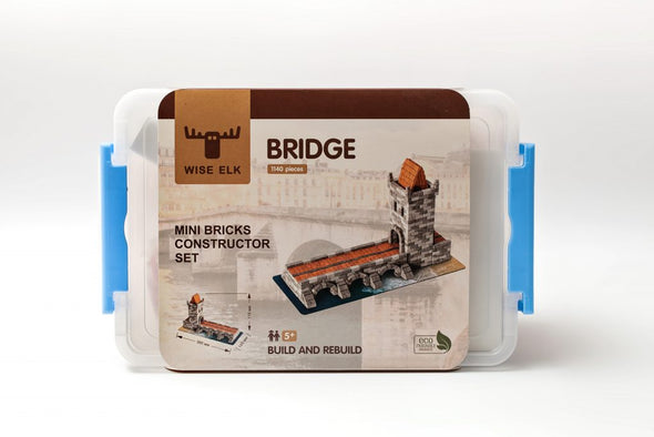 Mini Brick Construction Set - Bridge