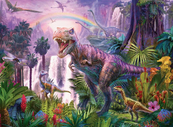 200 pc Puzzle - King of the Dinosaurs