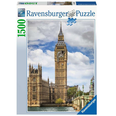 1500 pc Puzzle - Funny Cat on Big Ben