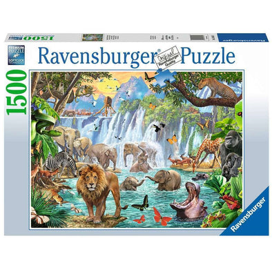 1500 pc Puzzle - Waterfall Safari