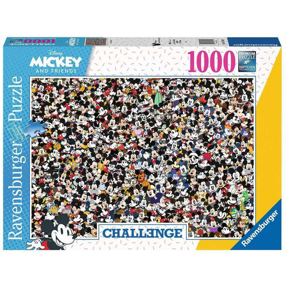 1000 pc Puzzle - Challenge Mickey