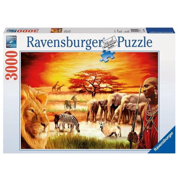 3000 pc Puzzle - Savannah Masai
