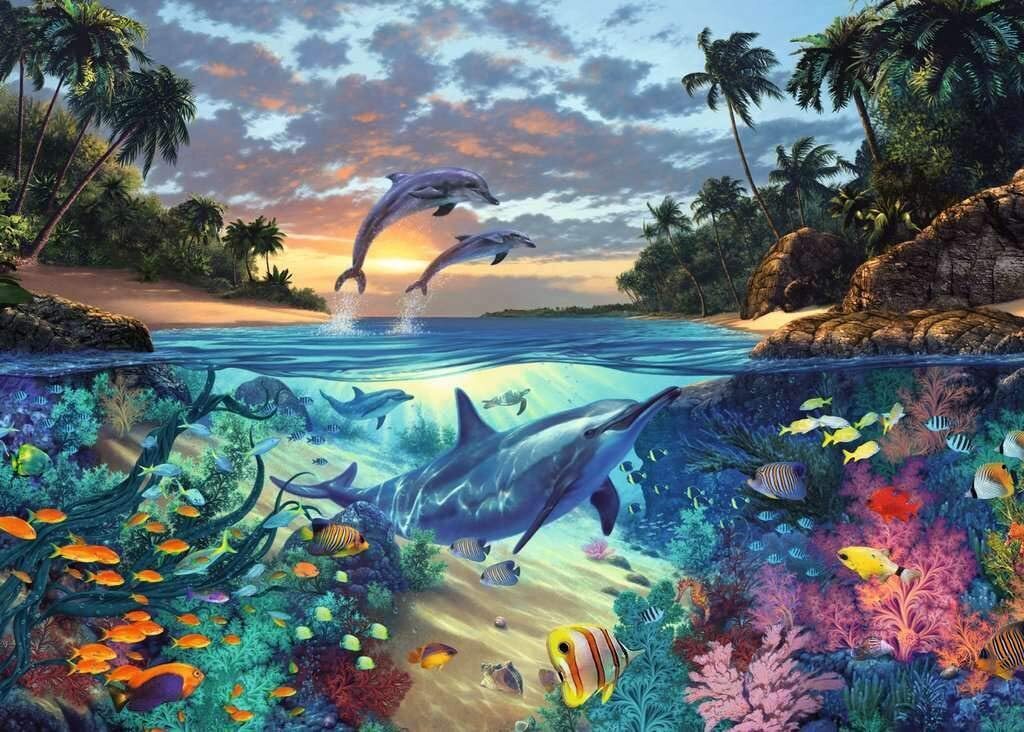 1000 pc Puzzle - Coral Bay
