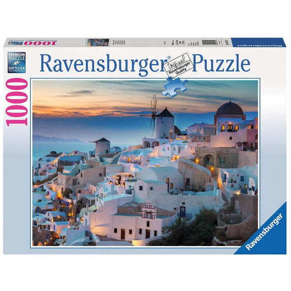 1000 pc Puzzle - Evening in Santorini