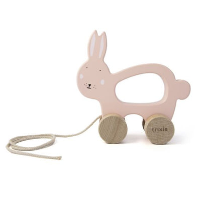 Wooden Pull Along Toy - Mrs Rabbit