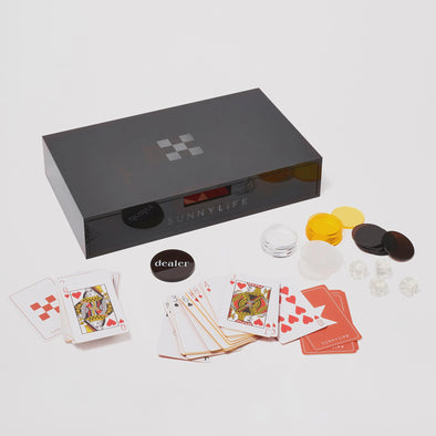 Lucite Poker - Holiday Edition
