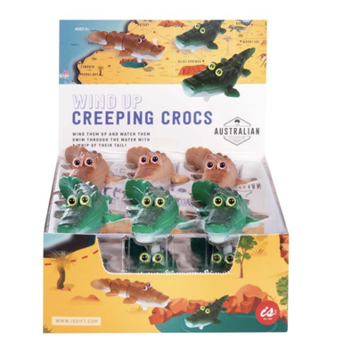 Wind Up Toy - Creeping Crocs