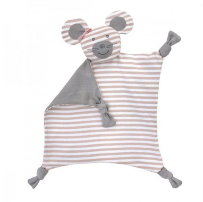 Ballerina Mouse Organic Blankie