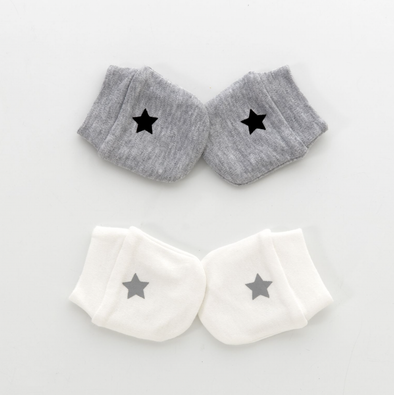 Hold My Hand  Grey - 2 Pack Mittens