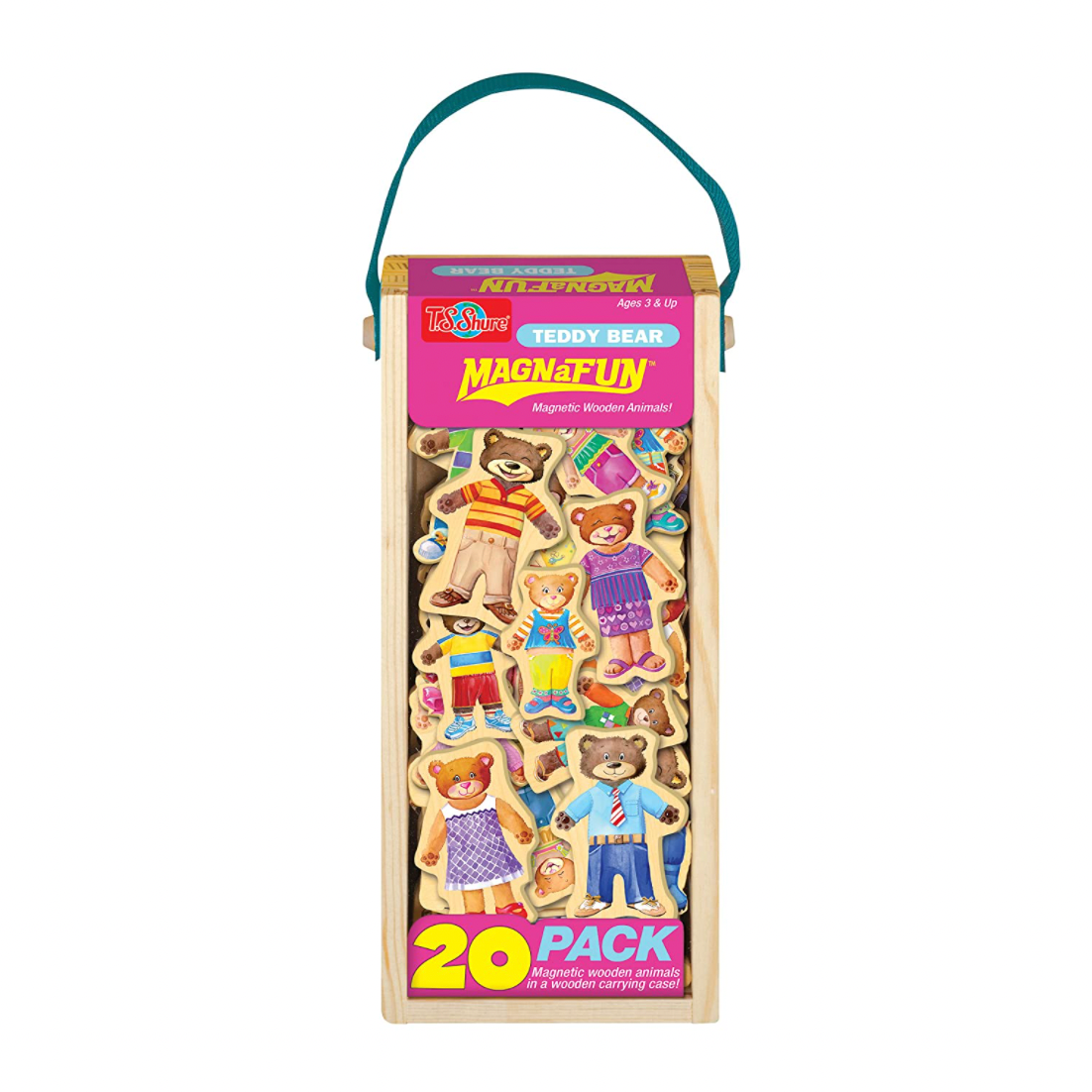 MagnaFun Wooden Magnets