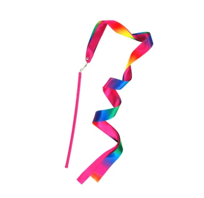 Dance Ribbon Wand Rainbow