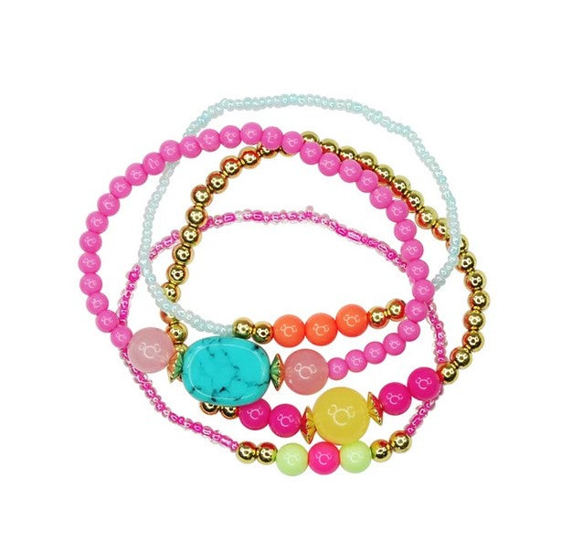 Set of 4 Festival Bracelets