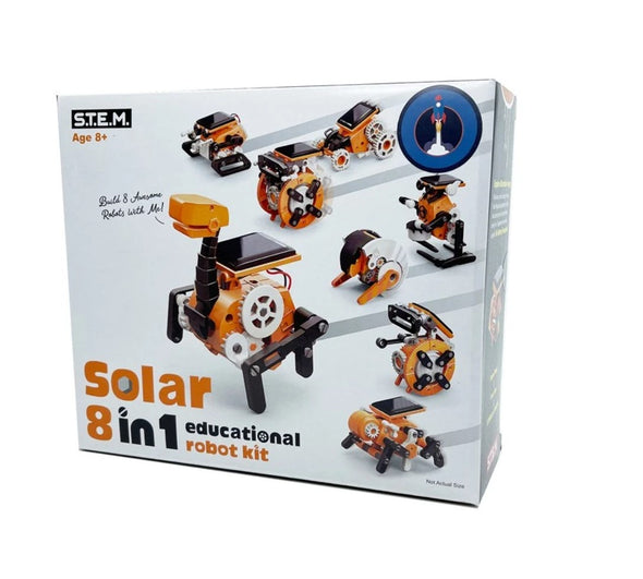 Solar 8 in 1 Educational Robot Kit