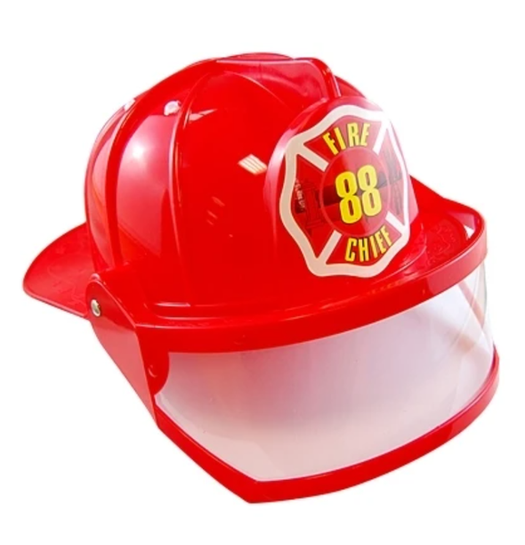 Fire Chief Helmet with clear visor