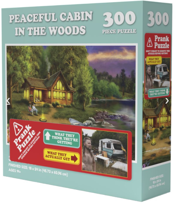 Doing Things Prank Puzzles 300pcs