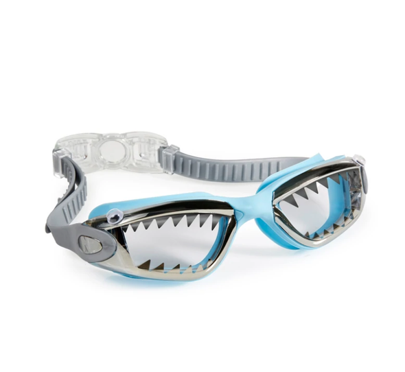 Swim Goggles - Jawsome Baby Blue Tip Shark