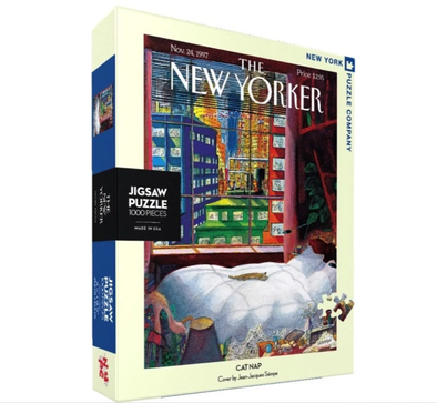 1000 pc New Yorker Puzzle - Cat Nap