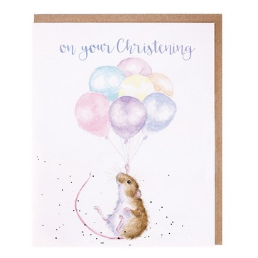 On your Christening (Hold on tight) - Gift Card