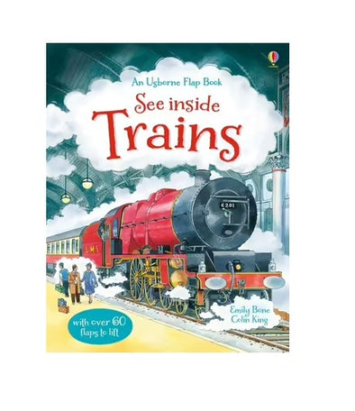 Usborne Flap Book - See Inside Trains