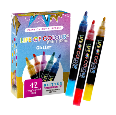 Acrylic Paint Pens - Glitters