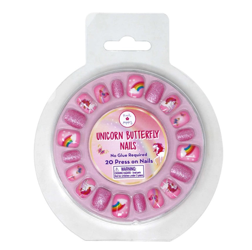 Unicorn Butterfly Press On Nails