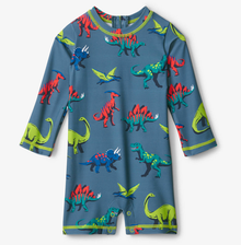 Dangerous Dinos One-piece Rashguard Swimsuit