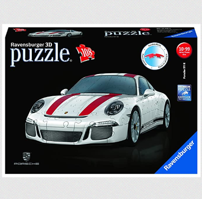 108 PC 3D Porsche 911R Puzzle