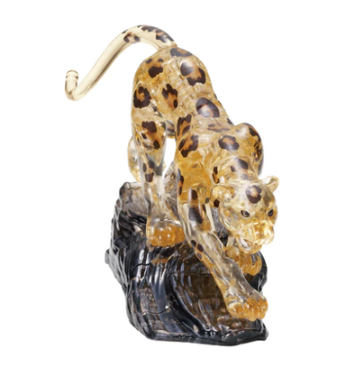 39 pc Crystal Puzzle - Leopard
