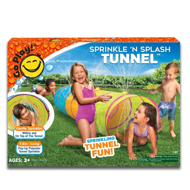 Sprinkle and Splash Tunnel