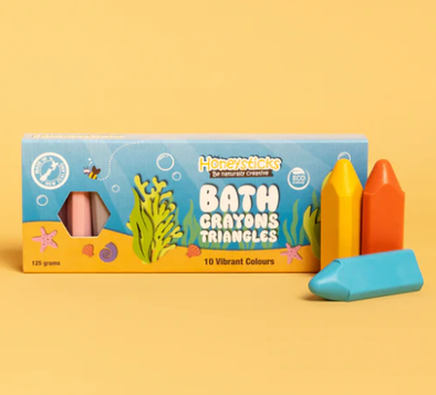 Honeysticks Bath Crayons Triangles